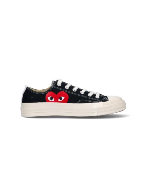 Comme des Garçons PLAY LOW TOP 'CONVERSE CHUCK 70' SNEAKERS