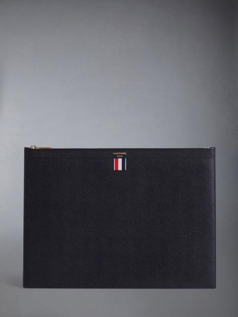 Thom Browne PEBBLE GRAIN LARGE DOCUMENT HOLDER