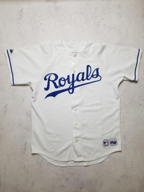 Other Designers Kansas City Royals Majestic Official White MLB Blank Jersey