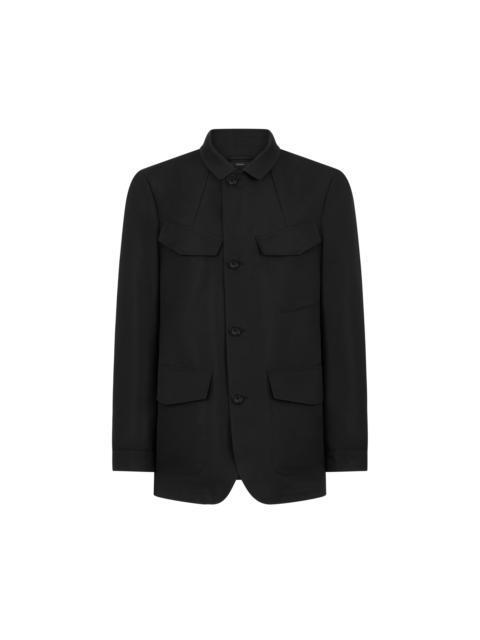 TOM FORD NYLON SARTORIAL MILITARY JACKET