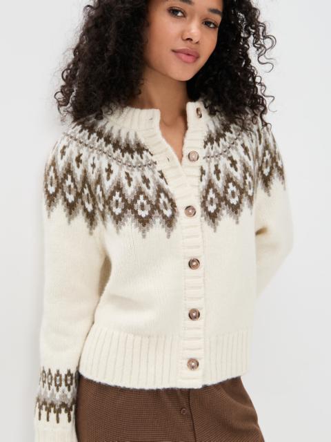 Jenni Kayne Thatcher Crewneck Cardigan