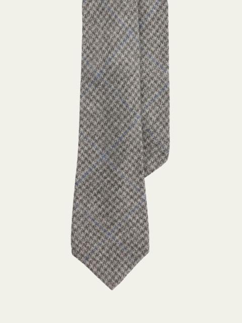 Ralph Lauren Men's Wool Houndstooth Tie