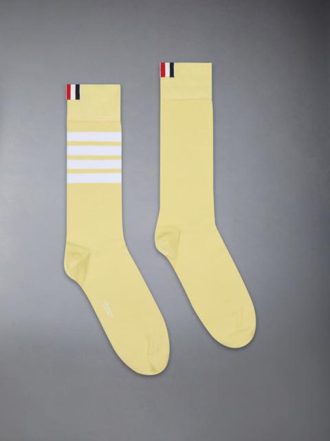 Thom Browne COTTON 4-BAR MID CALF SOCK