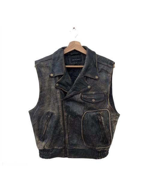 Other Designers Vintage - TANK TOP LEATHER SUPER RIDER MILITARY COLLECTIONS
