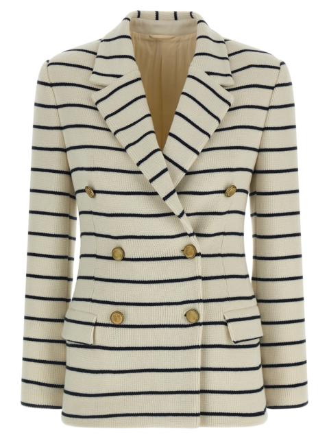 Brunello Cucinelli Brunello Cucinelli Women Striped Sweater Blazer