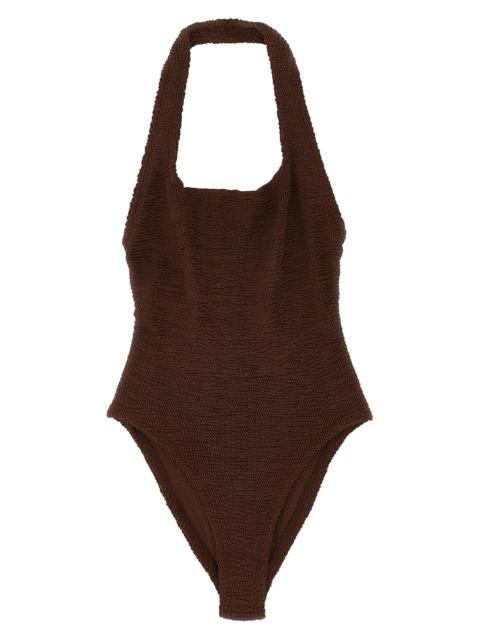 Hunza G 'Sandy' one-piece swimsuit