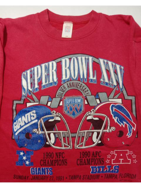 Other Designers Vintage - Very Rare 1990 Super Bowl NFL Giants Vs Buffalo Bills