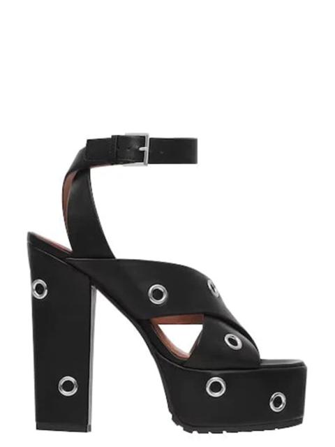 Alaïa Grommet Platform Sandal