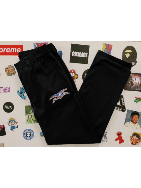 Supreme Supreme X Antihero Logo Work Pants Black