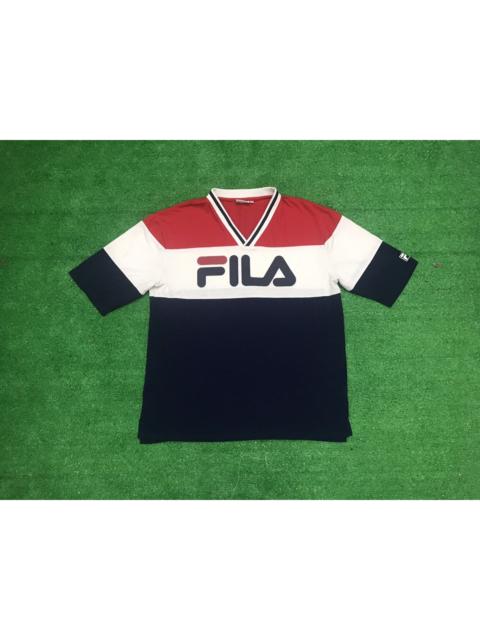 FILA Vintage navy Fila spellout