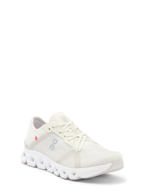 On On Cloud X 4 AD Athletic Shoe in White/Wolf at Nordstrom