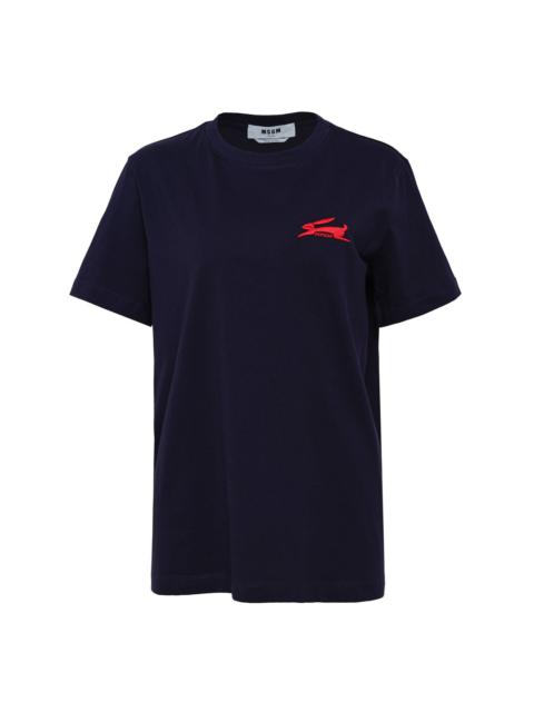 MSGM Red Rabbit T-Shirt