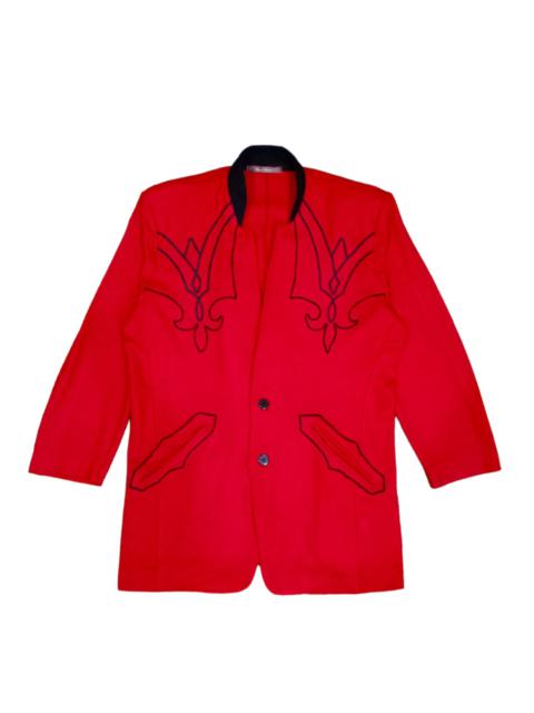 Other Designers 💥Vintage Kansai Japan By Kansai Yamamoto Wool Blazer Jacket