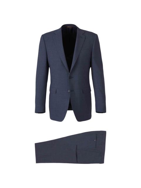 checked suit