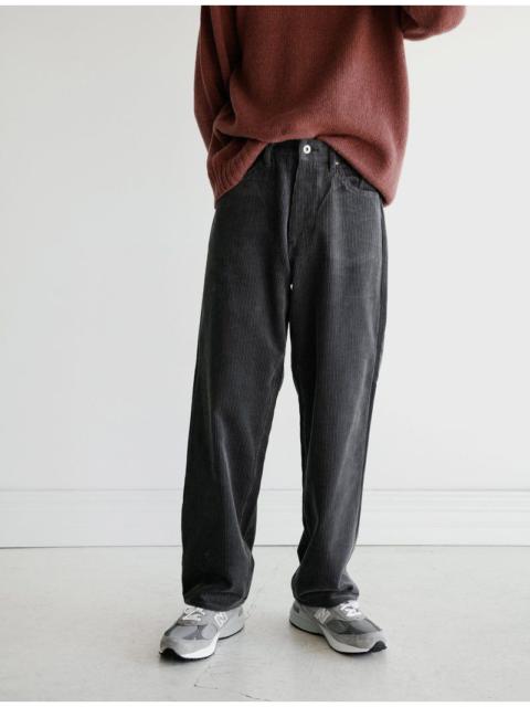 AURALEE 4 . WASHED CORDUROY 5P PANTS . CORDUROY . A7AP03FN . MIJ