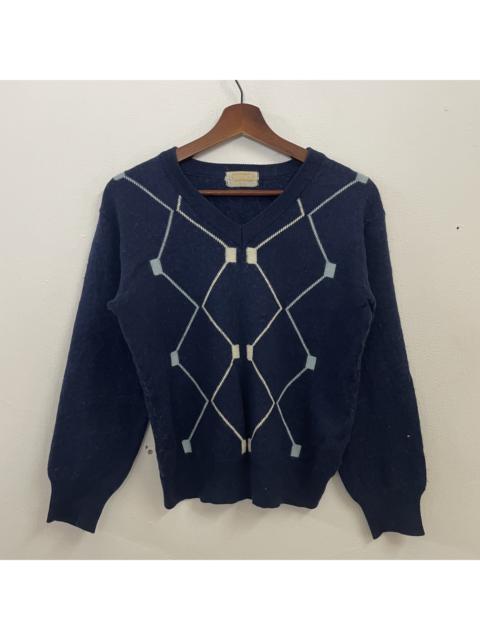 Other Designers Homespun Knitwear - Vintage Jemal V-Neck Jumper Knitwear
