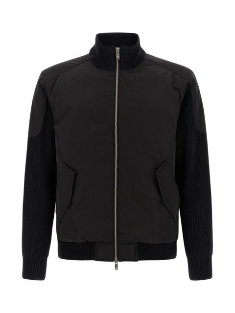 MOOSE KNUCKLES Moose Knuckles Men 'Magnus Knit Hybrid' Bomber Jacket