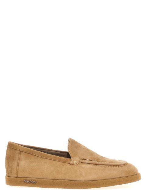 Max Mara Soft Loafers Beige
