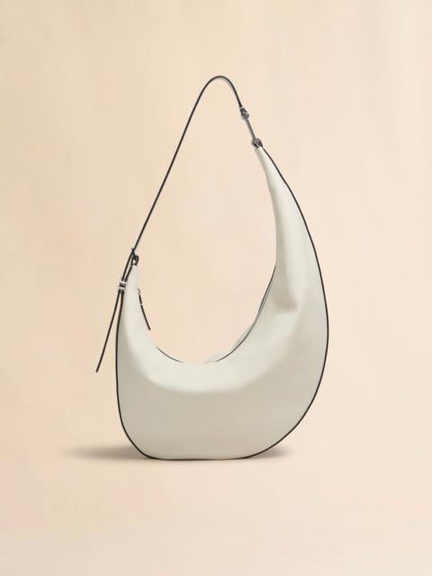 Marni CREAM LEATHER DOT SMALL HOBO BAG