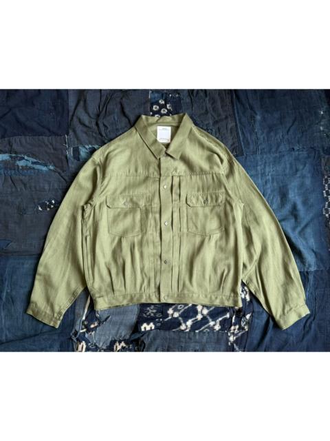 visvim VISVIM 24SS 101XX JKT Linen Wool Blend Jacket/Denim