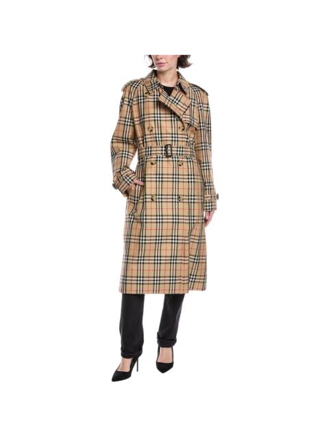 Burberry Burberry Check Trench Coat