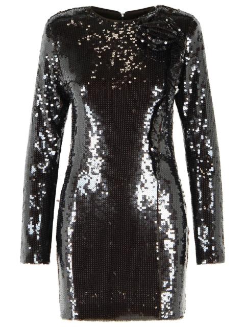ROTATE Rotate Polyester Mini Dress Brown Women