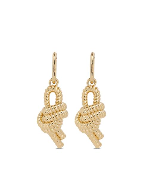 rabanne Paco Rope earrings