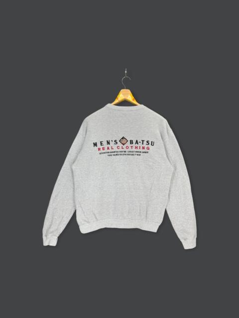 Other Designers Japanese Brand - Men's Ba-tsu Company Limited Big Logo Sweatshirts #3034-72