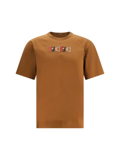 FENDI Fendi Men T-Shirt With Optical Motif