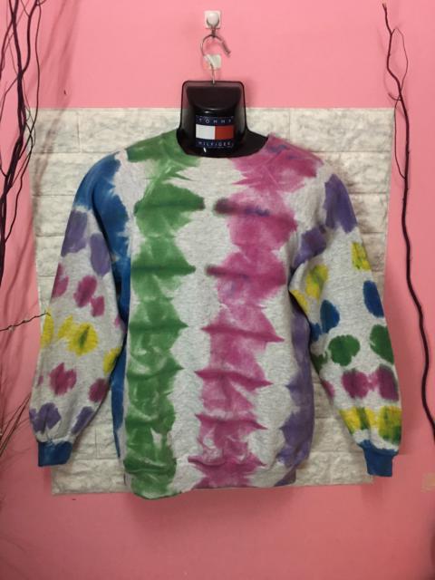 Other Designers Vintage - Vintage Sweatshirt Hanes Tie Die