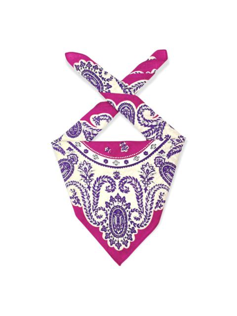 Other Designers Paislee - Purple Paislee bandana handkerchief neckerchief scarf
