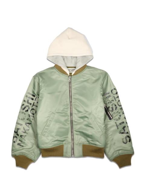 SATOSHI NAKAMOTO Satoshi Nakamoto Abandoned Theme Park Bomber Green