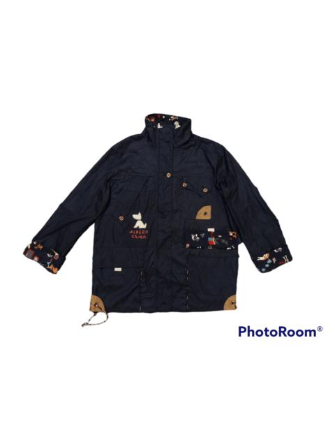 Other Designers Designer - Olleborebla Albero Chien Animal Art Jacket