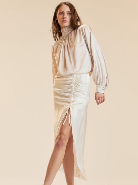 CYNTHIA ROWLEY Siren Ruched Skirt