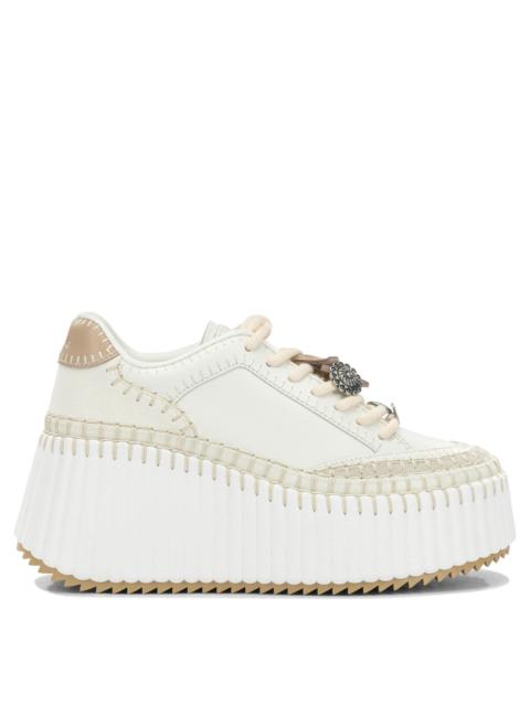 Chloé Chloé Nama High-top Sneakers White