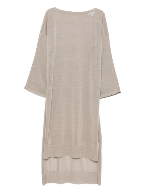 Alaïa long sleeve knitted dress