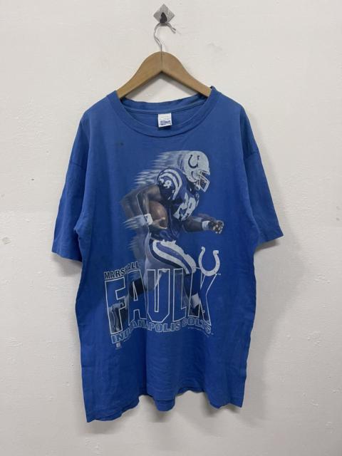 Vintage - 90s Marshall Faulk NFL player shirt