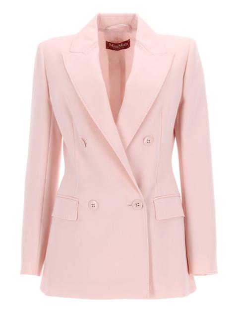 Max Mara Max Mara Women Double-Breasted Wool Crepe Jacket
