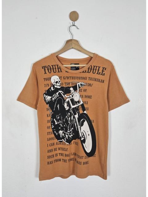 PPFM PPFM Skeleton Motorcycle Ride tee shirt