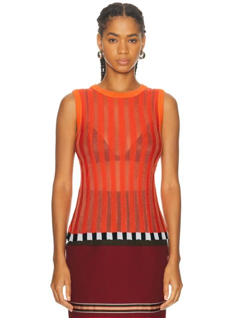 CHRISTOPHER JOHN ROGERS Pleated Shell Top