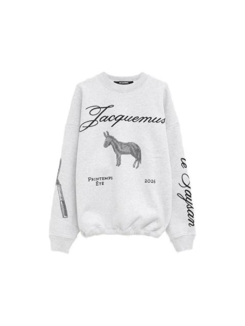 JACQUEMUS Jacquemus Grey Sweaters & Knitwear - Sweatshirts Men