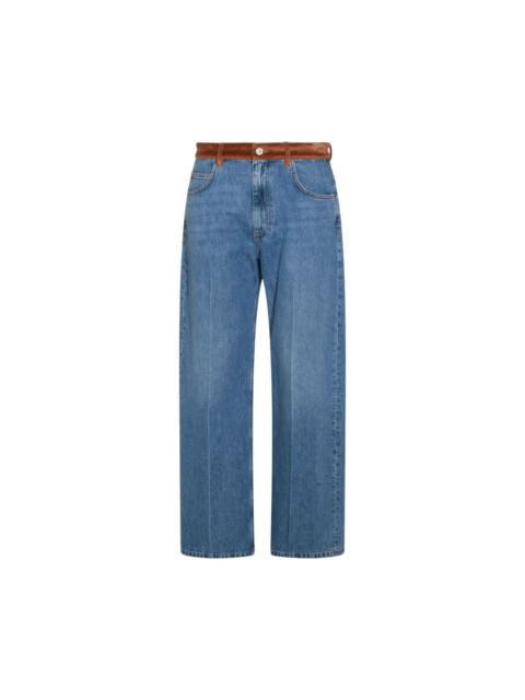 Marni Blue Cotton Jeans