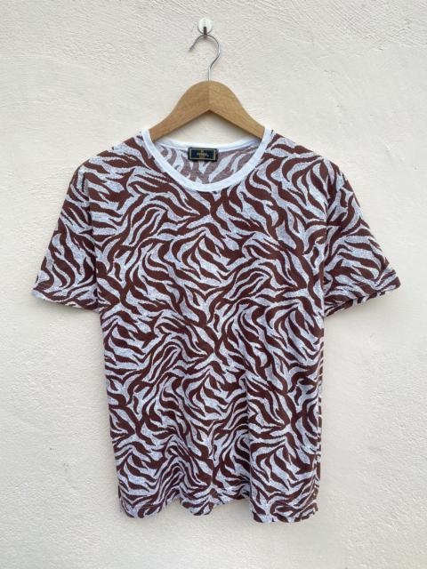 Other Designers Vintage Fendi Abstract Motif Tee