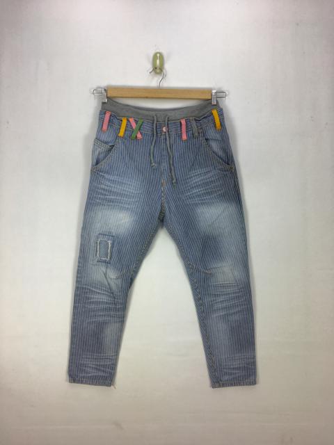 Other Designers Vintage - Japanese Hickory Jeans Jogger Pants Double Waist Pants