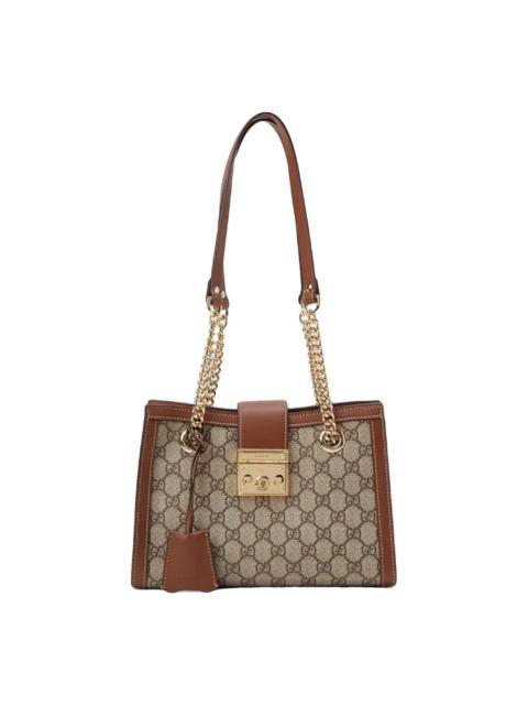 GUCCI Padlock leather tote