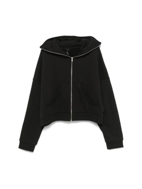 zip-up hoodie