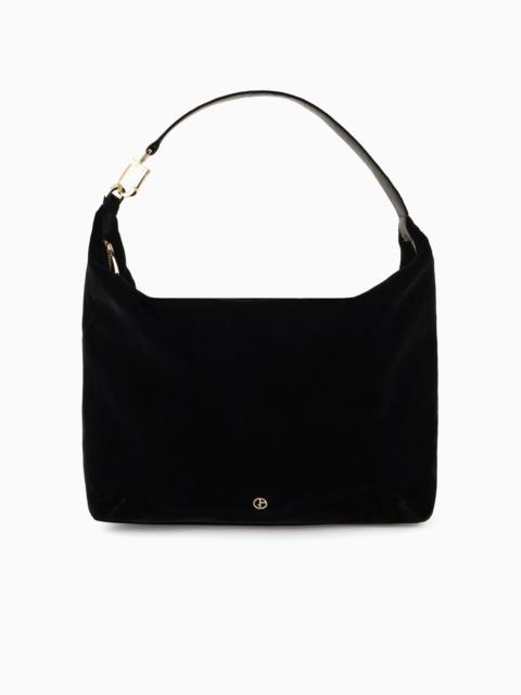 GIORGIO ARMANI LA PRIMA SOFT LARGE HOBO BAG IN VELVET