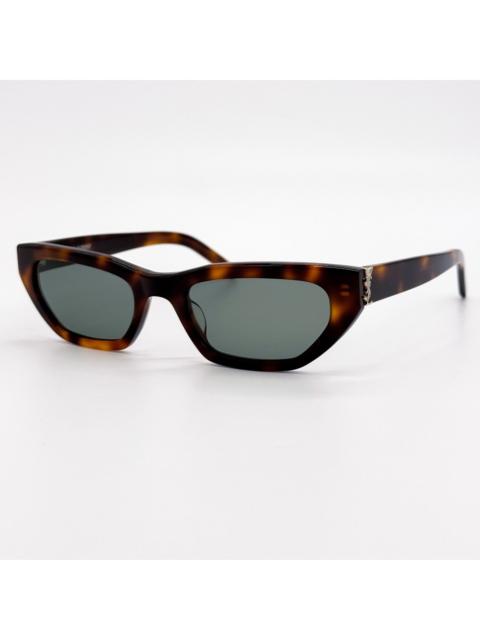 SAINT LAURENT NEW SAINT LAURENT SUNGLASSES SL M126 003 HAVANA WOMEN EYEWEA