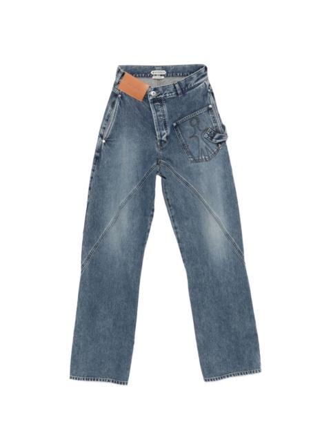 Other Designers Jw Anderson Women Twisted Denim Jeans