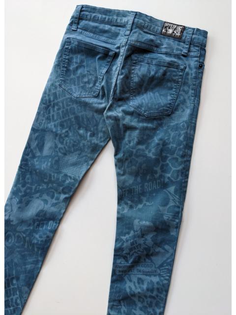 Hysteric Glamour Hysteric Glamour kinky AOP skinny fit jeans